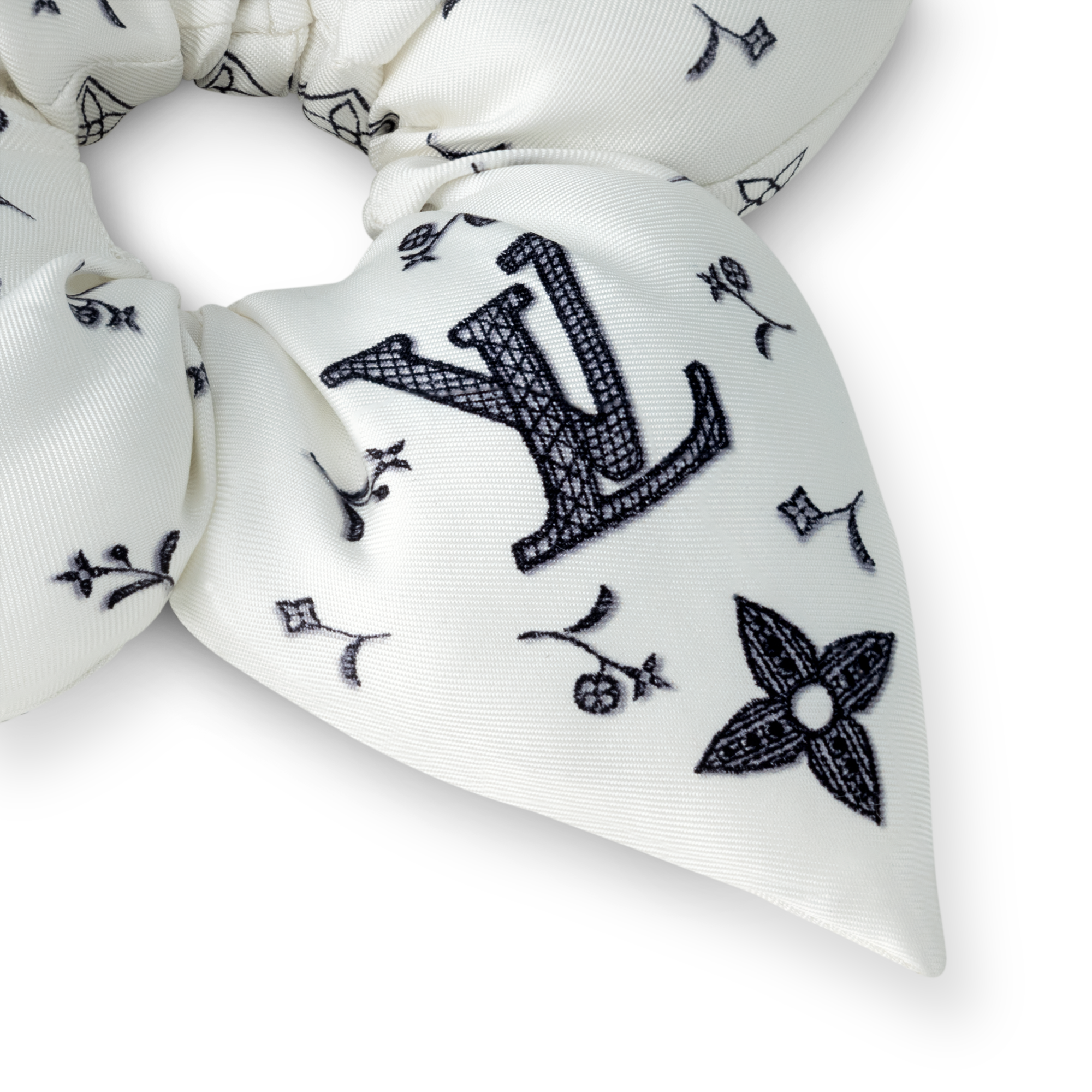 Fleur Pique Scrunchy S00 - Women - Accessories | LOUIS VUITTON ®